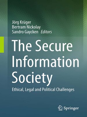 cover image of The Secure Information Society